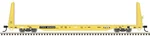 Atlas Ho Scale 62' Bulkhead Flatcar Ttx/ttpx (yellow/black Logo) #804019. Fixed Price $26.99.