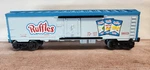 Ruffles Potato Chips Billboard Reefer Lionel 6-9813 / O27 Light Blue Rail. Fixed Price $19.95.