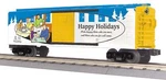 Mth Railking 30-74824 Gauge Boxcar Happy Holidays. Fixed Price $54.99.