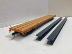 Mth Premier 20-95147 Norfolk Southern 60' Flat Car W/ Steel Beam Load Scale. Fixed Price $40.00.