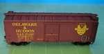 FB1: Athearn Ho Delaware & Hudson #20064 Car (body Ln) Missing Coupler W/box. Fixed Price $27.95.