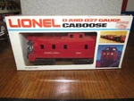 Lionel Burlington Maintenance #6427 Caboose 6-6427. Fixed Price $15.00.