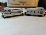 Ho (2) Cb&q Cabooses, 13542 Bachmann Repaint 13927 Athearn. Fixed Price $9.09.
