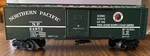 Williams WAL23 Gauge Northern Pacific Boxcar #24972 Mt/box. Fixed Price $49.99.