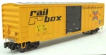 Used Atlas 2001047-2 Santa Fe (ex Railbox) Acf 50'6" Car W/box. Fixed Price $62.99.