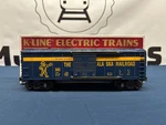 K-line Alaska Single Door Box Car K-6461. Fixed Price $29.99.