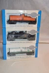 Bachmann Silver Series Ho Tank Cars - Lot Of 3. Fixed Price $38.00.