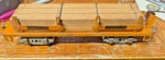 Rarer 3206 10" Tin Gauge 30'S American Flyer Wood Carrier Ready Roll. Fixed Price $22.95.