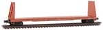 Micro-trains Mtl Z-scale 61FT Bulkhead Flat Car Illinois Central Gulf/icg 978688. Fixed Price $22.19.
