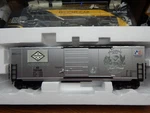K-line K765-7445 Arkansas State Commemarotive Quarter Box Car Bank Nib Gauge. Fixed Price $50.00.