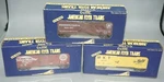Gilbert American Flyer S-scale 6-48330/6-48332/6-48334 Box Cars Nib. Fixed Price $84.99.