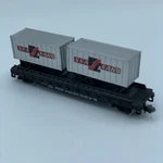 Bachmann Scale Gauge New Haven Railroad Flat Car Semi Truck Trailer Load 24817. Fixed Price $21.99.