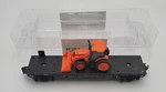 Menards 279-3186 Gauge Chicago & North Western Flatcar W/ Kubota Tractor #9869. Fixed Price $12.79.