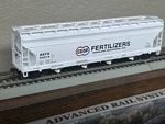 Coop Fertilizer Farmland Acf Centerflow 4-BAY Hopper Car -ho Scale Rtr New. Fixed Price $54.95.