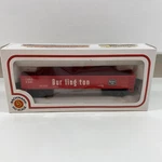 Bachmann Ho Scale Electric Model Train Red Burlington Gondola Car Cb&q E3141 6". Fixed Price $24.99.