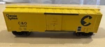 Frank Roundhouse Scale Box Car Chessie Systems C&o #26503. Fixed Price $24.95.