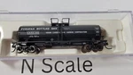 Atlas Scale Pyrofax Bottled Gas 11000 Gal Black Tank Car Shpx #1366. Fixed Price $22.50.