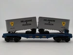 Lionel 6-9226 Gauge Delaware And Hudson Flatcar With Trailers Ex. Fixed Price $24.99.