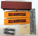 Ho Scale Mantua 313-E Land O' Lakes 40' Reefer Boxcar #6340 Kit. Fixed Price $19.95.