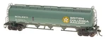 Intermountain Scale Procor Pressure-flow Hopper British Columbia Railway. Fixed Price $57.16.