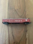 Trix Gauge 50' Covered Gondola Burlington Line Model Train. Fixed Price $8.99.