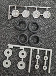 1971 Duster 340 Amt Ertl 1/25 Scale Model Wheels Tires Goodyear. Fixed Price $6.99.