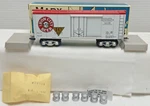 Marx Trains O-gauge 73415 I.c. Light Refrigerator Car Auto. Cplrs.-beer Kegs Nib. Fixed Price $159.99.