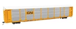 Walthers Proto Ho Scale 89' Bi-level Auto Rack Canadian National 920-101509. Fixed Price $76.98.