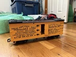 Lgb Scale 4174 D. & R. G. Y. Reefer Box Car Orange. Fixed Price $65.00.