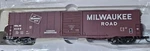 932-3559 Walthers Milwaukee Road 60' Auto Parts Box Car. Fixed Price $30.00.