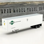 Atlas Scale 2961 Chicago Central Pacific 45 Ft Cargo Dry Box Trailer 230176. Fixed Price $16.99.