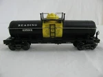 Line O/O-27 Scale Black Reading Tank Car W/ Diecast Frame & Trucks Ex. Fixed Price $22.99.