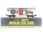 Rare S-gauge American Flyer 2019550 2020 Christmas Box Car Nib. Fixed Price $84.99.