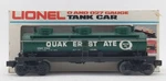 Lionel 6-6302 Gauge Quaker State Triple Dome Tank Car Ln/box. Fixed Price $17.21.