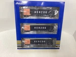 Athearn #7670 Ho Scale Herzog 50' Thrall High-side Coal Gondola 3 Pack. Fixed Price $120.99.