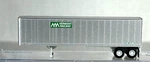 Athearn Scale Fruehauf 40' Z-van Trailer Vermont Railway ATH5437. Fixed Price $28.95.