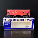 K-line K623-1334 Gauge Cb&q Burlington Route Die-cast 4-BAY Hopper W/load Ln. Fixed Price $32.00.