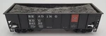 Weaver 84592 Gauge Reading 2-BAY Hopper W/load 2-RAIL. Fixed Price $12.79.