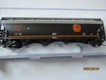 Atlas Trainman # 50007121 Kansas City Southern Acf 5250 Covered Hopper. N-scale.. Fixed Price $22.95.