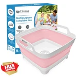 Ezuraa Pink Collapsible Dish Basin. Fixed Price $27.99.