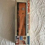 Lionel O/O27 Gauge Santa Fe Box Car 98580 Orange Three-rail Painted Plastic. Fixed Price $17.25.