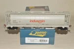 Scale Rapido-trains Indusmin Canada 3800 Cu Ft Cylindrical Covered Hopper Car. Fixed Price $69.00.
