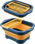 Collapsible Wash Basin With Drain Plug - 2.9 Gallon (11L) Foldable Camping Sink. Fixed Price $29.75.