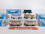 5X Rklin H0 Ac Freight Car: 4678+4680 DRG+4781+4685 S.g./mint+box #CY392-1. Fixed Price $63.41.