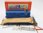 Lionel 3376 Vintage Bronx Zoo Blue Operating Giraffe Car Ex/box. Fixed Price $99.99.