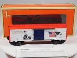 Lionel 6-26724 O-gauge 9700 Veterans Day Boxcar Nib. Fixed Price $24.99.