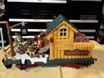 Scale Holiday Express Log Mill Wood Car New Bright. Fixed Price $37.95.