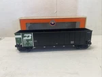 Lionel 6-17428 Burlington Northern Rotary Bathtub Gondola W Coupler. Fixed Price $50.00.