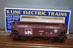 K-line Scale Toy Train Museum Hopper Car K-6222. Fixed Price $15.00.