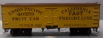 Roundhouse Scale Refrigerated Billoard Boxcar Union Pacific Fruit. Fixed Price $20.00.